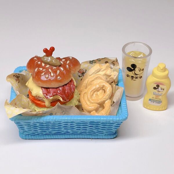 リーメント ディズニー ミッキーマウス 50'sカフェ ハンバーガーバスケット