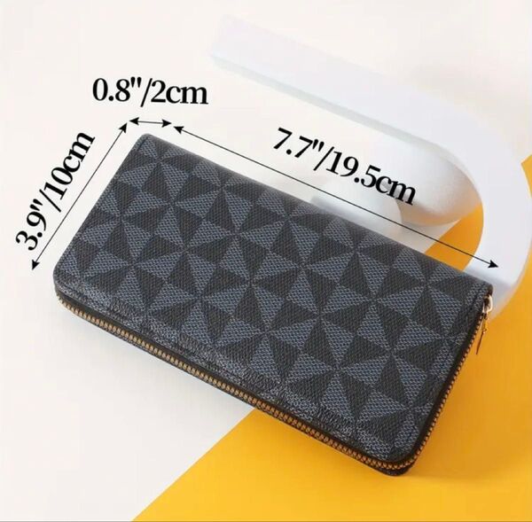 長財布 ブラック シンプル メンズ レディース