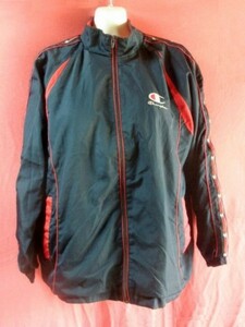 USED Kids Champion windbreaker outer garment only size 150 navy blue series 