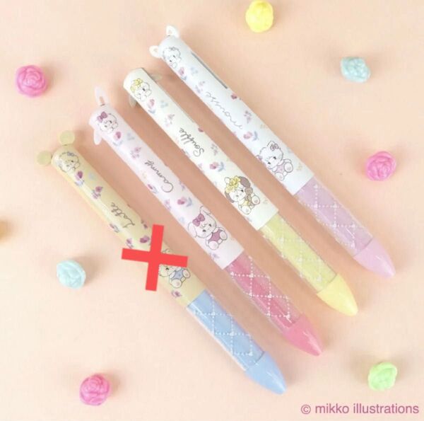 mikko illustrations mimiボールペン バラ売り