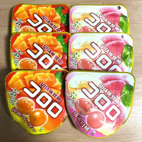 詰め合わせセット UHA味覚糖 コロロ グミ 6袋