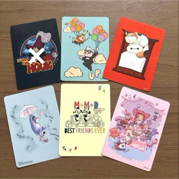 ディズニーストア 限定 非売品 じゃんけんカード 5枚セット カード