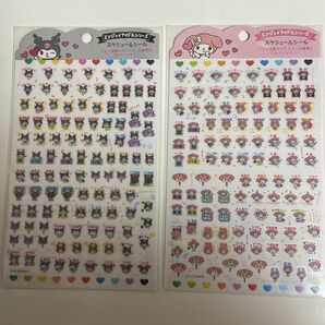 エンジョイアイドルシリーズ スケジュールシール 2枚セット クロミ マイメロディ