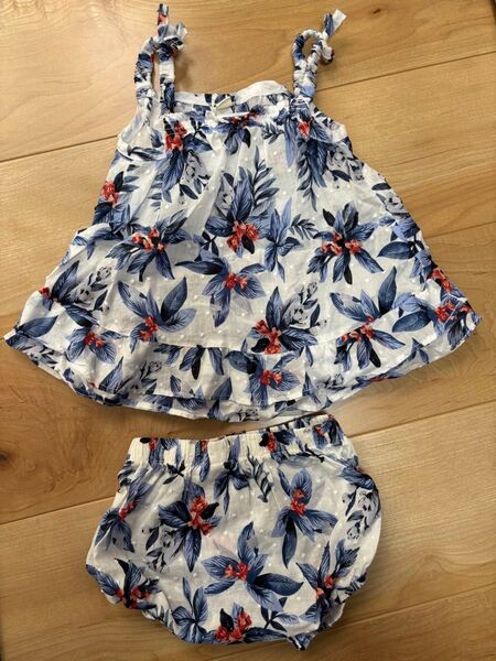 ベビー服 夏服 キャミソール セットアップ 80