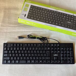 キーボード LAZOS ラソス 有線キーボード