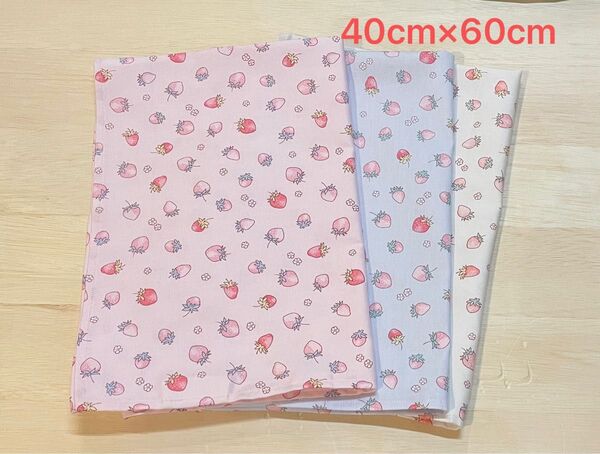 ランチョンマット3枚セット40cm×60cmハンドメイド