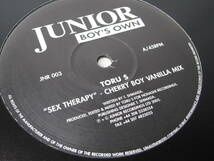 Sex Therapy (Cherry Boy Vanilla Mix)　Junior Boy's Own　ハウス　輸入盤　LP　レコード　美盤　アナログ盤　YL18_画像2