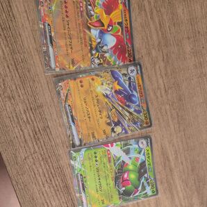 ポケモンカード RR ヒビキのホウオウ シロナのガブリアス メガヤンマ