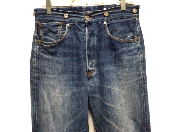 リーバイス W32(79×70) 125 0024 復刻 レプリカ BIGE 赤耳 1890年 ボタン裏刻印555 バレンシア製