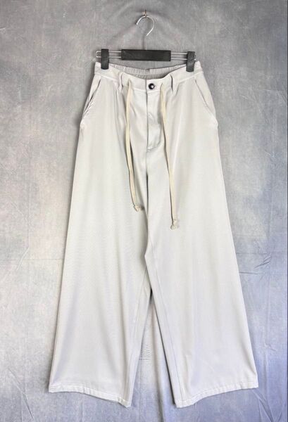 【シティ】【超美品】【スラックス】【サラサラ】CTHY ポリツイルスラックス ライトグレー系 ワイドパンツ Sサイズ まとめ