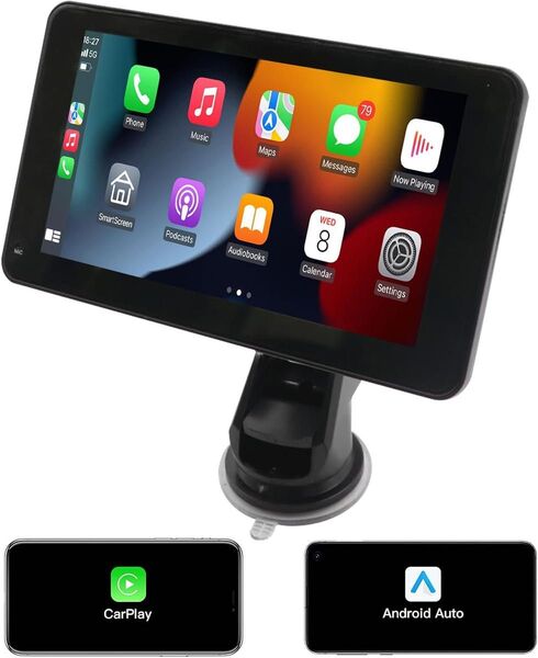 AUTOabcカーナビ CarPlay/Android Autoに対応 車載 7インチ オーディオ一体型ナビAirPlay機能付き