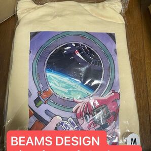 BEAMS DESIGN プロデュースジップアップパーカー はなぶしデザインMサイズ