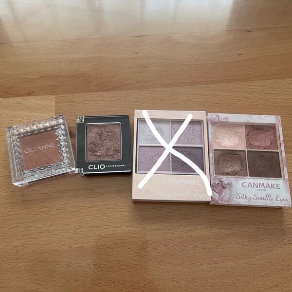 CEZANNE、CLIO、CANMAKE アイシャドウ まとめ売り