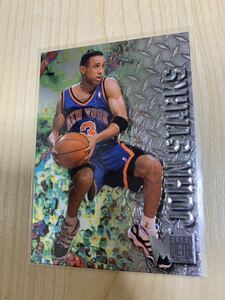 NBA Trading Card John Starks Skybox Metal 96-97 90年代 ジョンスタークス バスケ Knicks 画像転載禁止