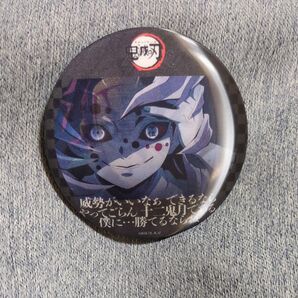 那田蜘蛛山&柱合会議・蝶屋敷編 累 /炭治郎 レンチキュラー75mm缶バッジ 鬼滅シアター