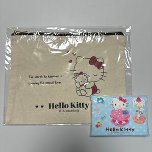 【おまけ付き】ハローキティー ポーチ ポケットティッシュ