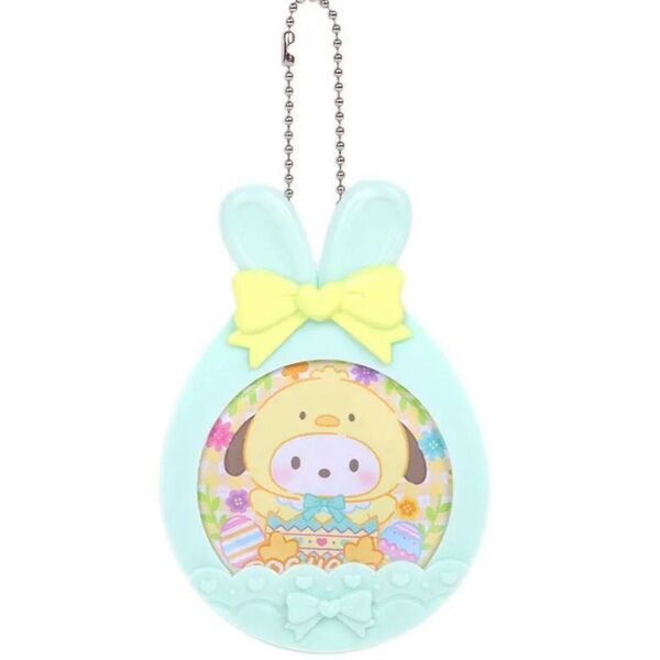 ポチャッコ 缶バッジ&スタンドチャーム イースター サンリオ sanrio