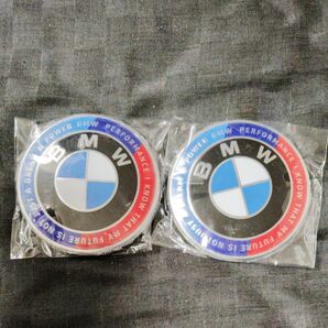 50周年記念モデル 82mm 82mm 前後2枚セット BMW ボンネットエンブレム アニバーサリー リアエンブレム