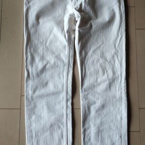 無印良品 デニムパンツ オフホワイト W78.5cm 股下74cm