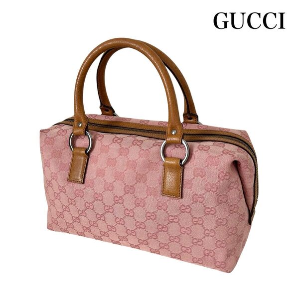 GUCCI グッチ ハンドバッグ GG ピンク