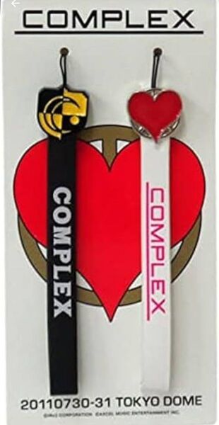 COMPLEX 20110730-31日本一心 東京ドームライブ記念 ストラップ