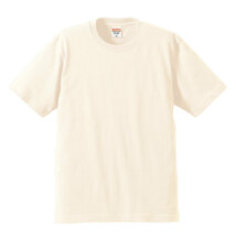 UnaitedAthle 6.2オンス プレミアムTシャツ5942-28【019ナチュラル・Mサイズ】アウトレット特価品、運賃無料で 即決980円♪_画像1