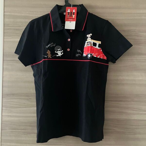 【新品未使用タグ付】M.U SPORTS エムユースポーツ 半袖ポロシャツ ゴルフ ゴルフウェア