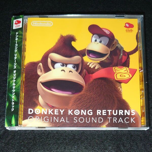 DONKEY KONG RETURNS ORIGINAL SOUND TRACK クラブニンテンドー CD