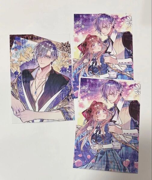 婚約破棄された替え玉令嬢、初恋の年上王子に溺愛される イラストカード 特典 3枚