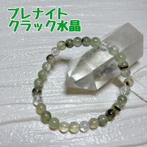 プレナイト ブレスレット 天然石 パワーストーン