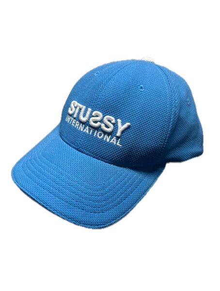 90s OLD STUSSY 青 白 M-L