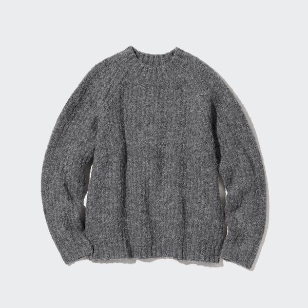 UNIQLO ローゲージモックネックセーター