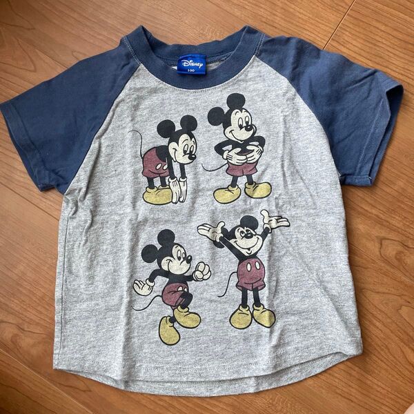 ディズニー Disney ミッキー 半袖Tシャツ キッズ 100cm