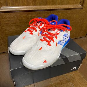 アディダス adidas FEVERNOVA COURT IG8766 ホワイト フットサルシューズ インドア 室内用