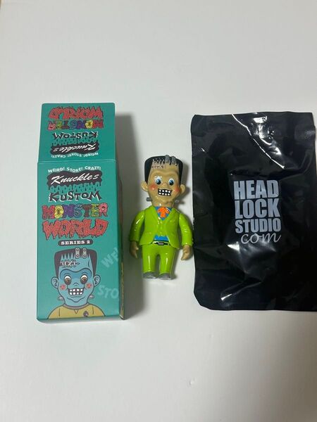 headlockstudio Knuckles KUSTOM MONSTER WORLD SERIES 2 フィギュア ソフビ