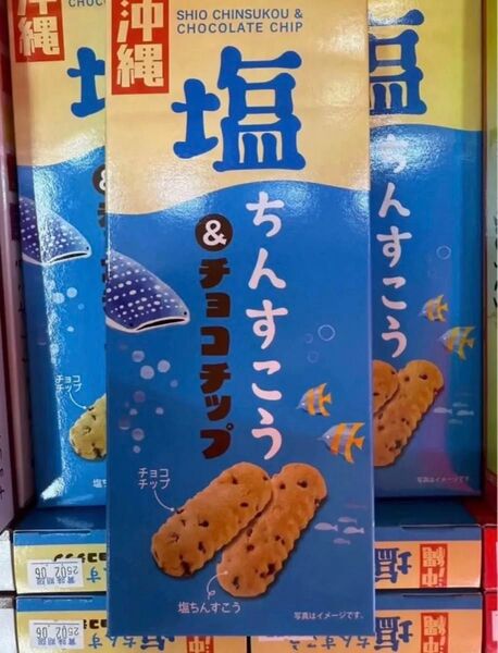 【24時間以内発送】沖縄 塩ちんすこう&チョコチップ 10個入り