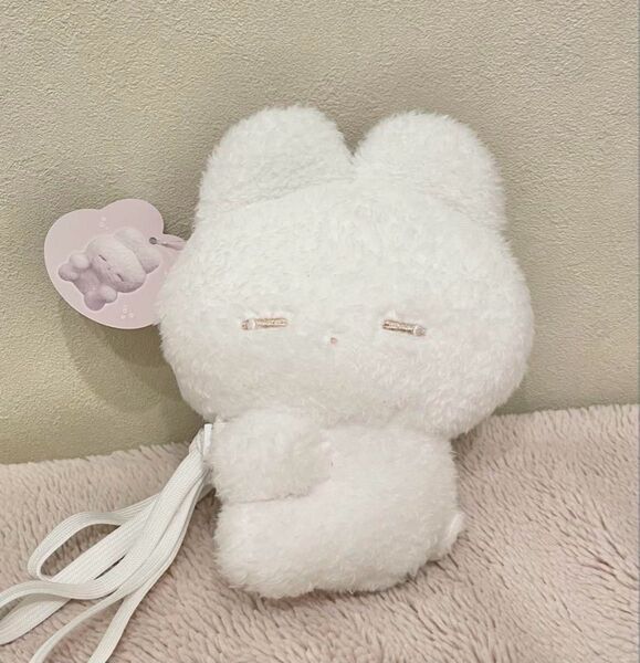 【新品タグ付き】REMME うさぎのねむちゃん ぬいぐるみ ポシェット