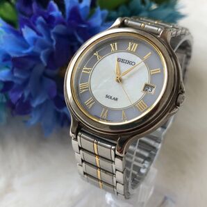 SEIKO ソーラー腕時計