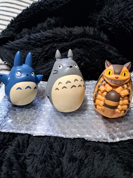 ジブリ おきあがりこぼし ネコバス トトロ 中トトロ