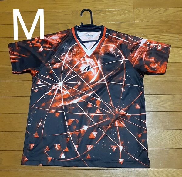 卓球ニッタクシャツ黒赤M