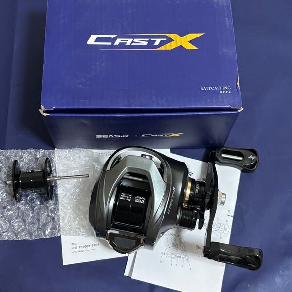 【新品未使用】 SeaSir CAST-X 右巻き 右ハンドル シーサー キャストX