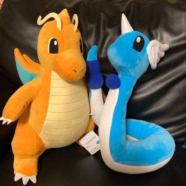 ポケモン めちゃもふぐっとぬいぐるみ カイリュー ハクリュー 2点セット