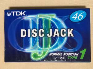 【 送料無料！!・未使用・未開封品！】★TDK◇DISC JACK 46◇品番:DJ1-46F・ノーマルポジション★