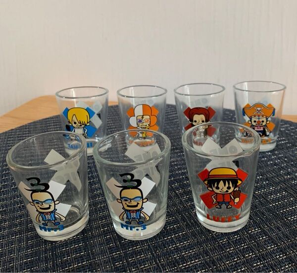 ワンピース ショットグラス アニメ テレビ キャラクター グラス 食器