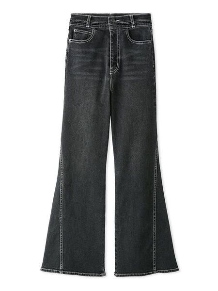 Sustainableストレッチフレアデニムパンツ 00