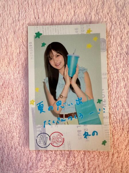 【新品未使用】乃木坂46 中村麗乃 ポラロイド風ステッカー 乃木坂カフェ 真夏の全国ツアー2024