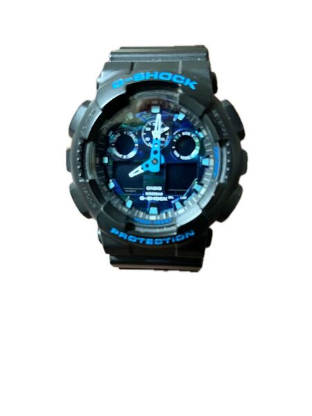 CASIO G-SHOCK 腕時計 ブラック×ブルー