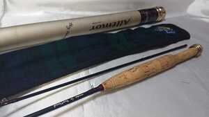 【英国製】フライロッド DAIWA(ダイワ) Alltmor(アルトモア) AM 833 #3～4 8'3ハリージェーミソン 専用ロッドケース付き