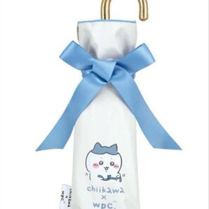 ちいかわ Wpc. ハチワレ 折りたたみ日傘 遮光 ほめられリボン