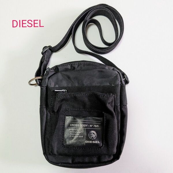 DIESEL ディーゼル ショルダーバッグ クロスボディバッグ N° 78/5 ブラック